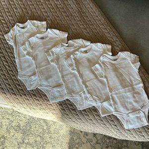 Gerber Organic onesies